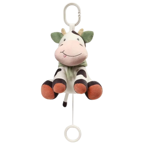 Мягкая игрушка BabyOno Cow Bingo 1692 0+ / Разноцветный photo 1