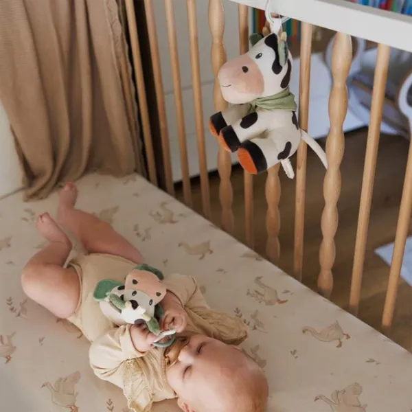 Мягкая игрушка BabyOno Cow Bingo 1692 0+ / Разноцветный photo 4