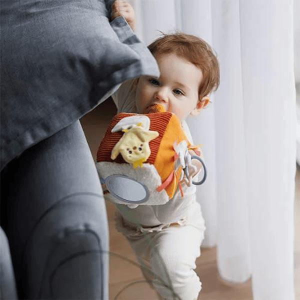 Мягкая игрушка BabyOno Sensory Cube Nature 1680 0+ / Разноцветный photo 2