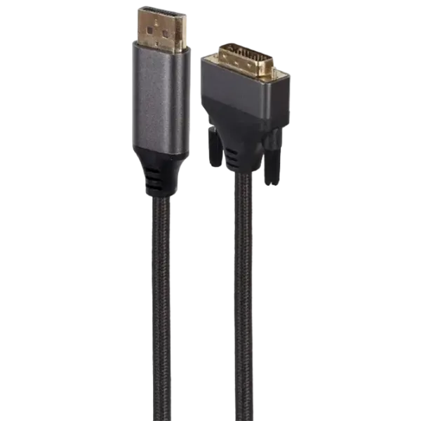 Кабель видео Cablexpert DisplayPort + DVI 1.8 м / Черный photo 2