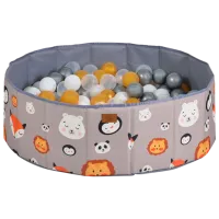 Бассейн с шариками Moni Melo  1+ / Серый