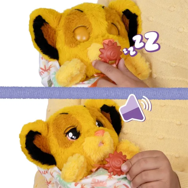 Jucărie moale Baby Paws Simba 926998  / Yellow photo 5