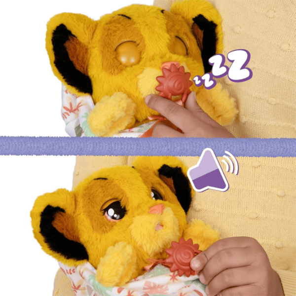 Jucărie moale Baby Paws Simba 926998  / Yellow photo 5