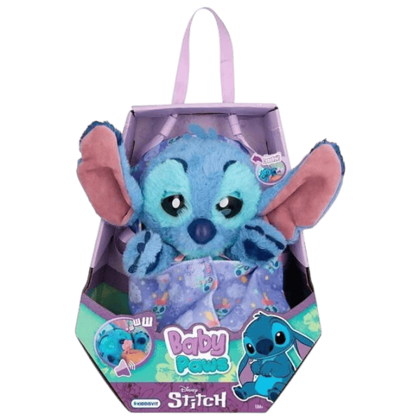 Jucărie moale Baby Paws Stitch 927001  / Blue photo 1