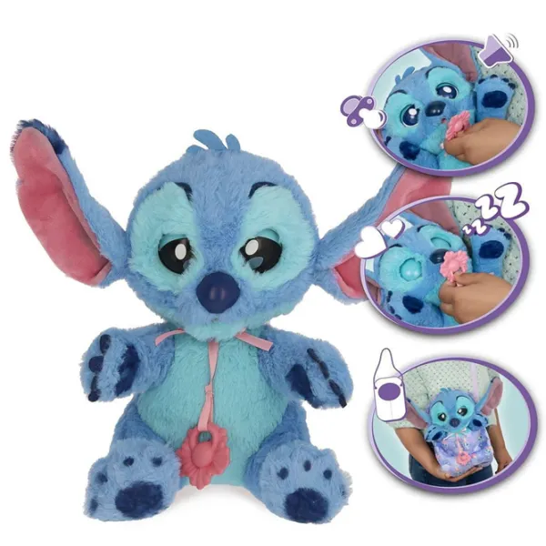 Jucărie moale Baby Paws Stitch 927001  / Blue photo 5