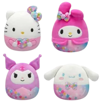 Мягкая игрушка Squishmallows Hello Kitty SQHK825 3+ / Розовый