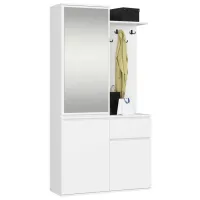 Dulap pentru antreu Akord Entro LPAL / White