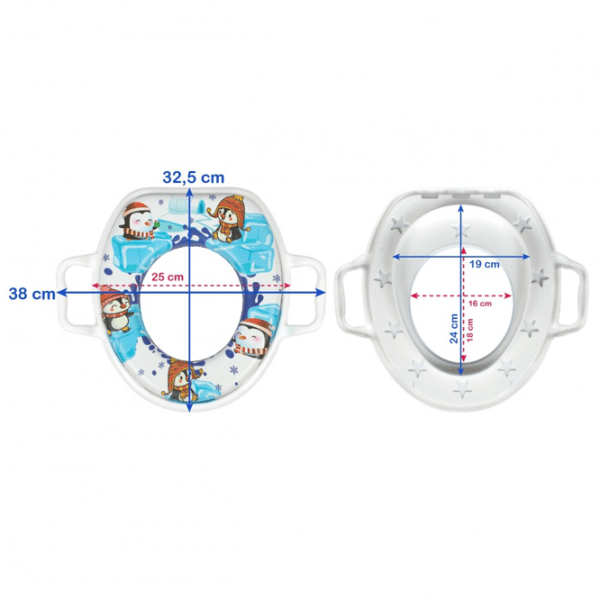 Reductor WC Sevi Bebe 70-93 8692241070700 Unisex / 12+ luni / White photo 4