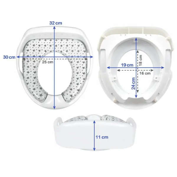 Reductor WC Sevi Bebe 67 8692241067700 Unisex / 12+ luni / White photo 6