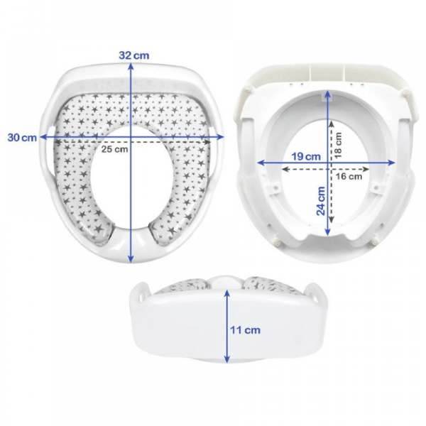 Reductor WC Sevi Bebe 67 8692241067700 Unisex / 12+ luni / White photo 6