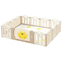 Țarc pentru copii Moni Teddy Land (MT.234384) 6 luni - / Beige
