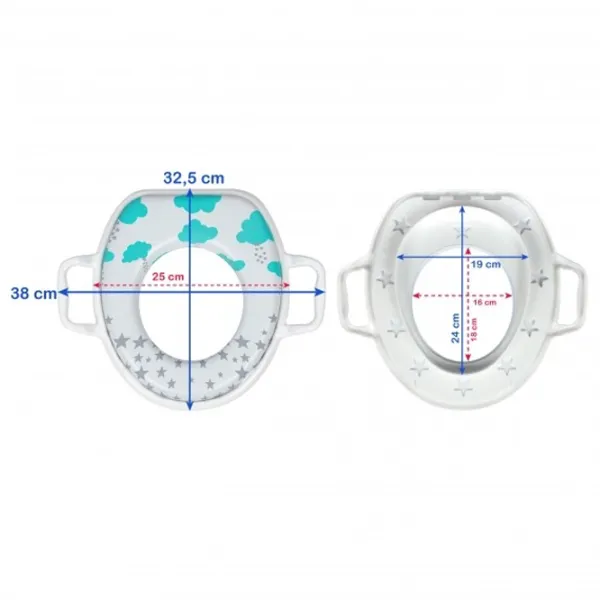 Reductor WC Sevi Bebe 70 8692241070809 Unisex / 12+ luni / White photo 4