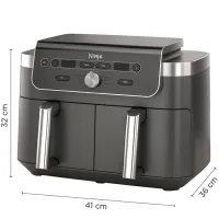 Friteuză-cuptor Ninja DZ901EU 2470 W / Gray photo 7