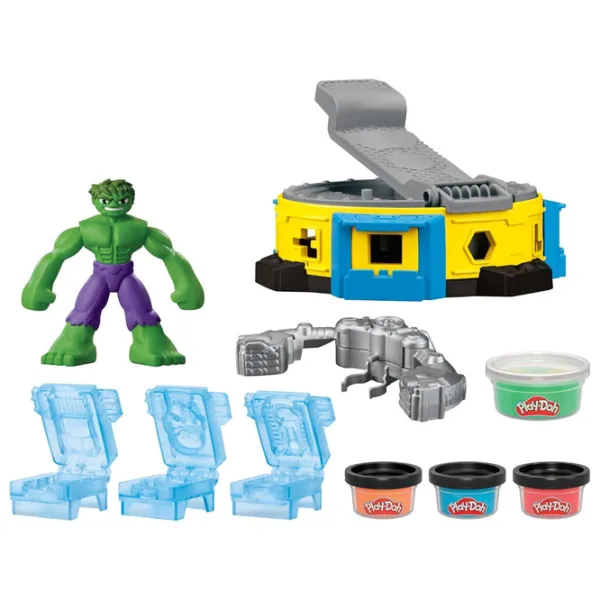 Пластилин Play-Doh Hulk Smash and Squish Разноцветный / 3+ photo 2