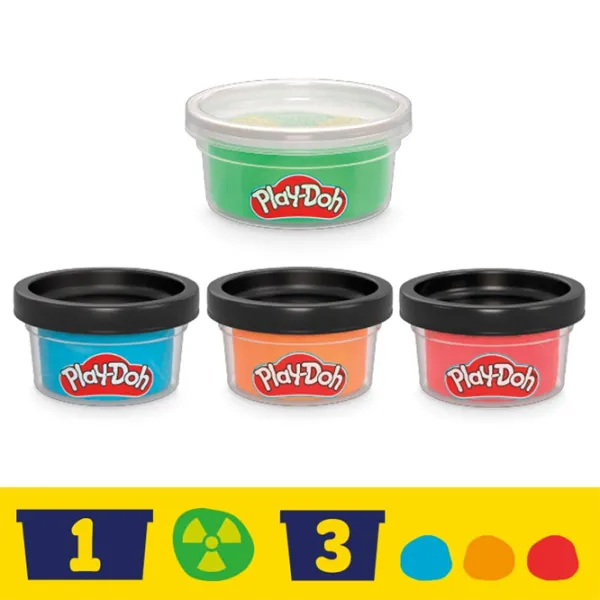Пластилин Play-Doh Hulk Smash and Squish Разноцветный / 3+ photo 3