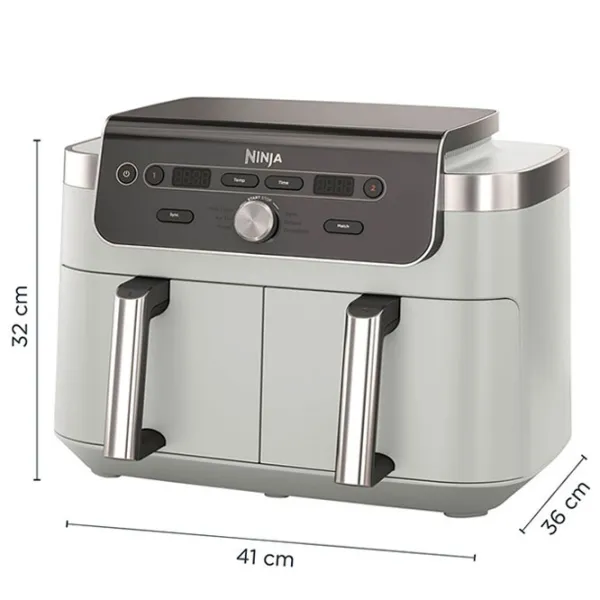 Friteuză-cuptor Ninja DZ901EUWH 2470 W / White photo 11