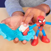 Plastilină Play-Doh Spiderman lauch and Slice Battle Multicolor / 3+ photo 9