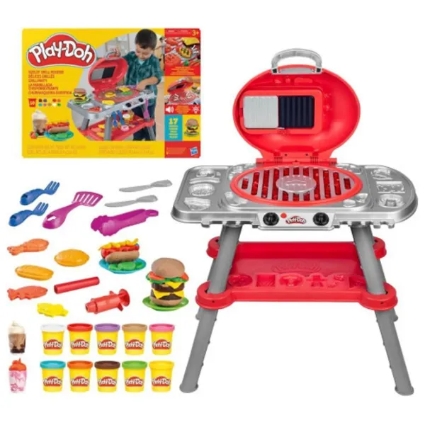 Set de plastilină Play-Doh Sizzlin Grill Multicolor / photo 3