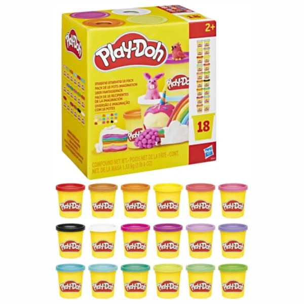 Набор пластилина Play-Doh Imagine Anything Разноцветный / 2+ photo 2