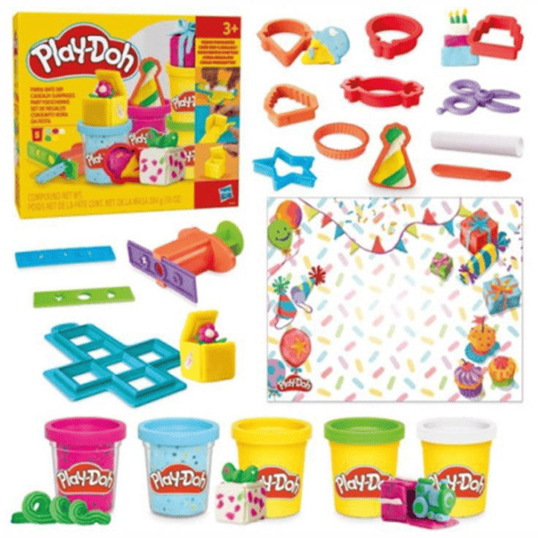 Set de plastilină Play-Doh Birthday Multicolor / 3+ photo 3
