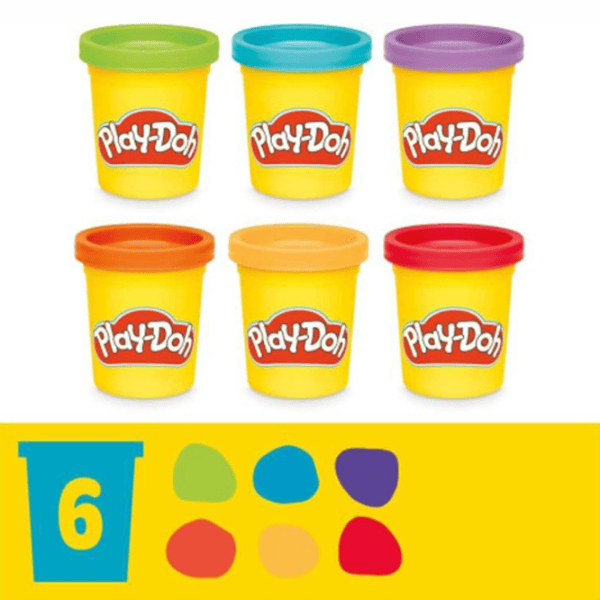 Set de plastilină Play-Doh Shapes And Colors Dino Multicolor / 3+ photo 4