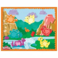 Set de plastilină Play-Doh Shapes And Colors Dino Multicolor / 3+ photo 5