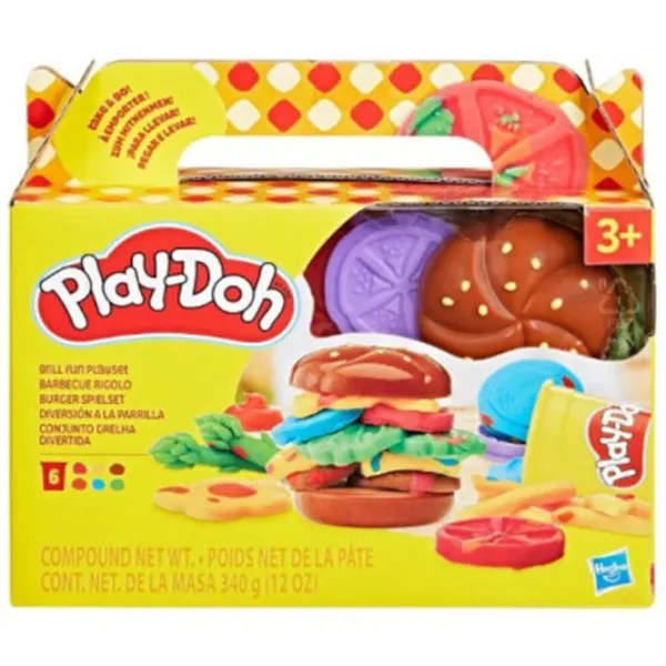 Set de plastilină Play-Doh Food Shapes Multicolor / 3+ photo 3