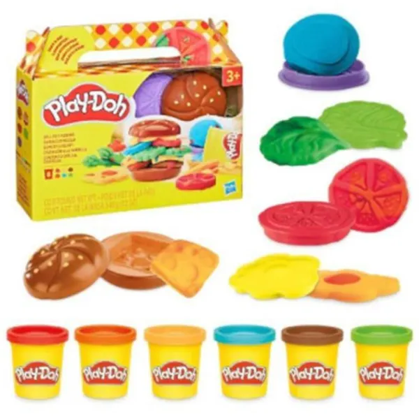 Set de plastilină Play-Doh Food Shapes Multicolor / 3+ photo 4