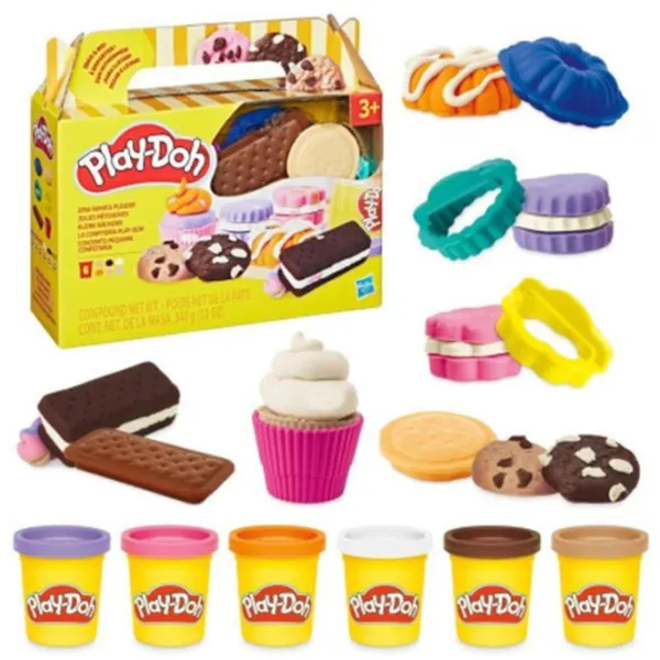 Set de plastilină Play-Doh Food Shapes Multicolor / 3+ photo 5