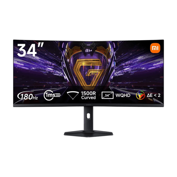 Монитор Xiaomi G34WQi 2026 34" 4K 180 Гц / 1 мс / Черный photo 1