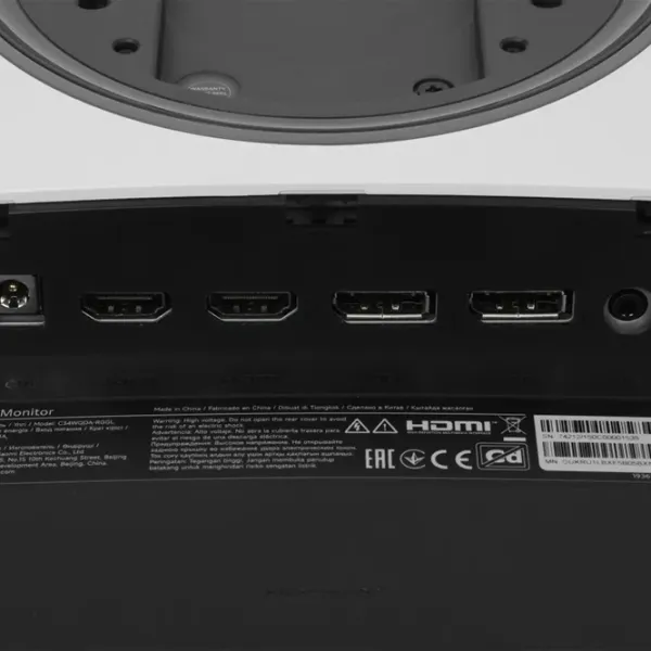 Монитор Xiaomi G34WQi 2026 34" 4K 180 Гц / 1 мс / Черный photo 6