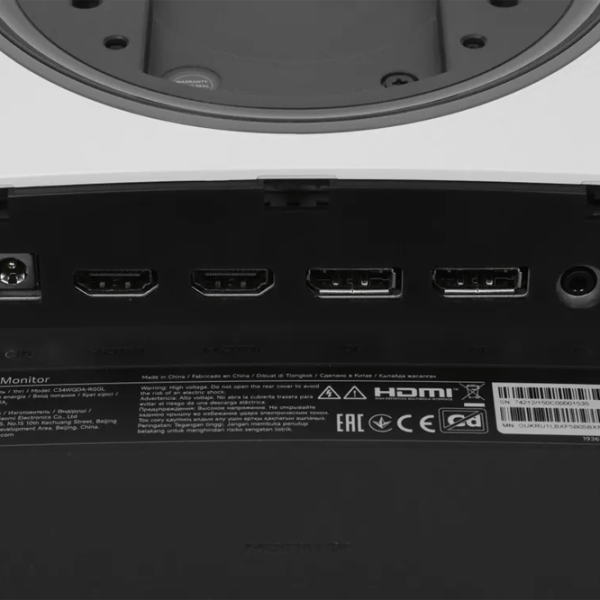 Монитор Xiaomi G34WQi 2026 34" 4K 180 Гц / 1 мс / Черный photo 6
