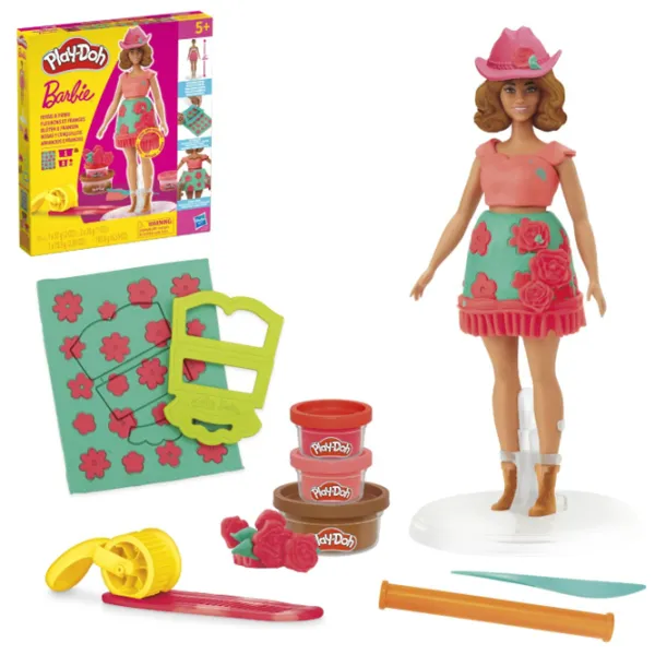 Set de plastilină Play-Doh Florals And Fringe Multicolor / 3+ photo 2