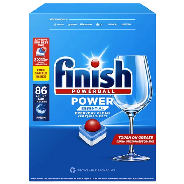 Средство FINISH Essential  капсулы / для очистки photo 1