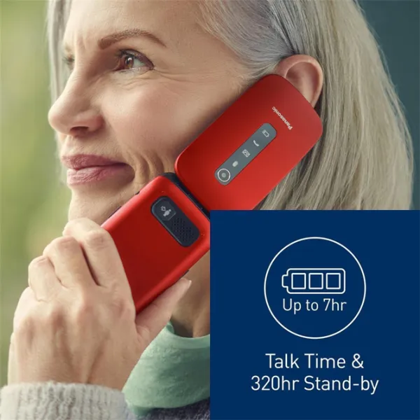 Panasonic KX-TU550 Red / Single SIM photo 12