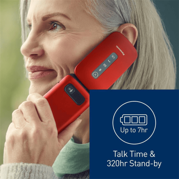 Panasonic KX-TU550 Red / Single SIM photo 12