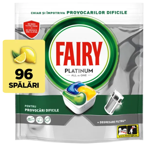 Средство Fairy Platinum All in One капсулы / для очистки photo 1