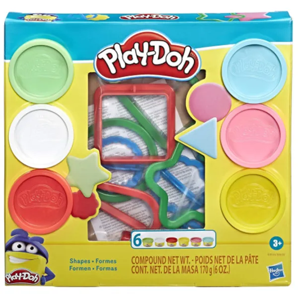 Set de plastilină Play-Doh Fundamentals Multicolor / 3+ photo 6