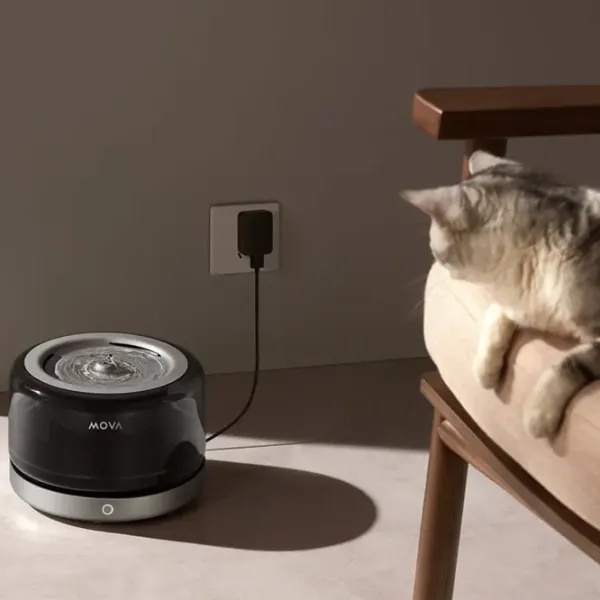 Fântâna inteligentă pentru animale Mova WF20 Pro Inox photo 5