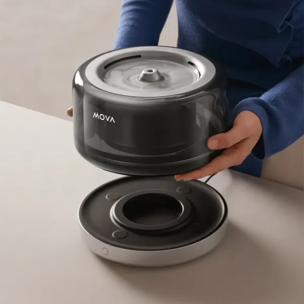Fântâna inteligentă pentru animale Mova WF20 Pro Inox photo 6
