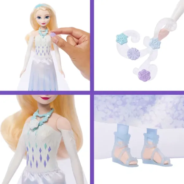 Кукла Barbie Ice Skating Elsa JJY36 принцесса / 3+ photo 3