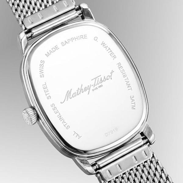 Ceas de mână pentru femei Mathey-Tissot D7919ASK Cuarț / 34 mm photo 5