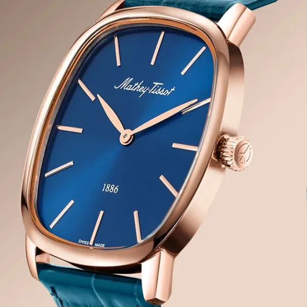 Ceas de mână unisex Mathey-Tissot H7919PLBU Cuarț / 39 mm photo 3