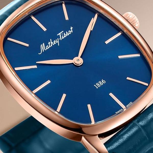 Ceas de mână unisex Mathey-Tissot H7919PLBU Cuarț / 39 mm photo 5