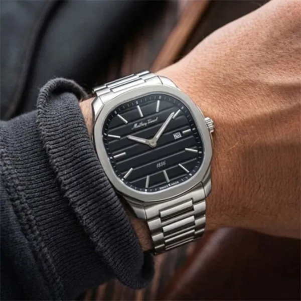 Ceas de mână pentru bărbați Mathey-Tissot H413AN Cuarț / 40 mm photo 2