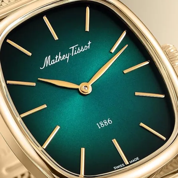 Ceas de mână pentru femei Mathey-Tissot D7919PV Cuarț / 34 mm photo 3