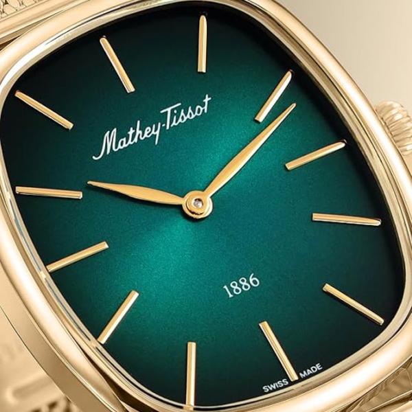 Ceas de mână pentru femei Mathey-Tissot D7919PV Cuarț / 34 mm photo 3