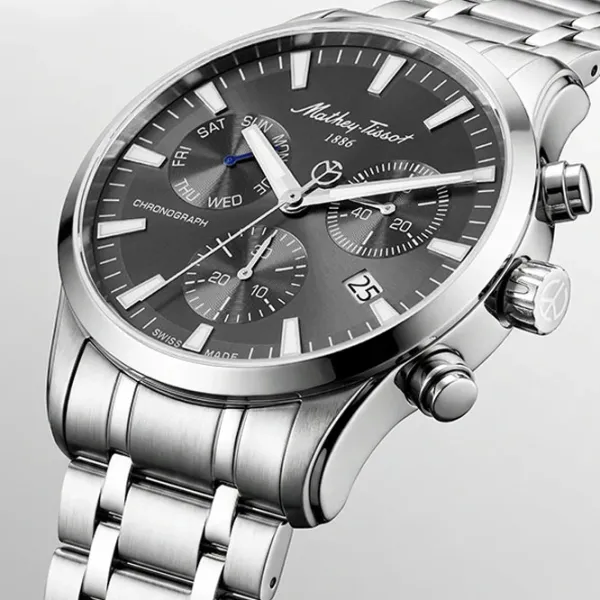 Ceas de mână pentru bărbați Mathey-Tissot H197CHAS Cuarț / 42 mm photo 3