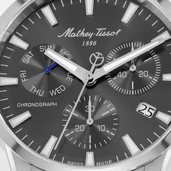 Ceas de mână pentru bărbați Mathey-Tissot H197CHAS Cuarț / 42 mm photo 6