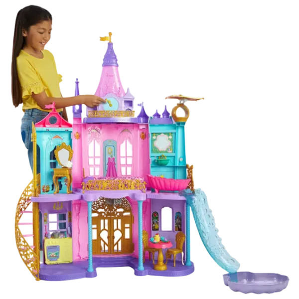 Castel pentru păpuși Mattel Princess Ultimate Castle HLW29 Lacăt / 3+ photo 1